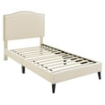 thumbnail image 3 of Home Meridian Twin Arched Nail Trim Pltfm Bed - Beige, 3 of 3