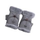 thumbnail image 4 of Guantes de invierno sin dedos para mujer, forro suave, cálidos, de medio dedo. Gris, 4 of 9