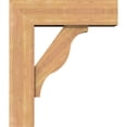 thumbnail image 3 of Ekena Millwork 7 1/2"W x 24"D x 28"H Funston Block Smooth Bracket w/ Offset Brace, Western Red Cedar, 3 of 25
