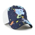 thumbnail image 2 of Youth-'47  Navy North Carolina Tar Heels Space Dino Clean Up Adjustable Hat, 2 of 3