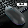 thumbnail image 4 of facefd Computer Mouse With Backlit Ergonomic Mute Click 1000 DPI Optical Engine With Colorful Backlit Universal for Office Gaming, 4 of 4