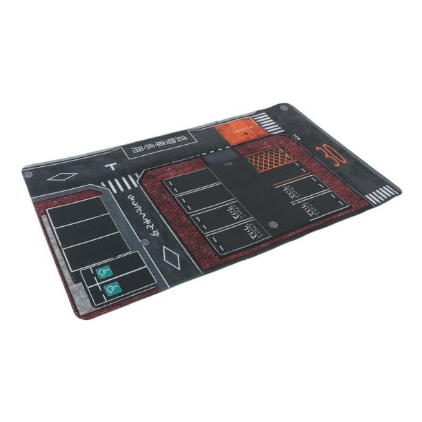 Alfombrilla de escritorio enrollable para estacionamiento de garaje subterráneo a escala 1:64 Estilo C