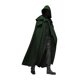 thumbnail image 1 of Capa con capucha de Halloween Unisex Hombres Mujeres Cabo Sólido Capa larga Papel Cosplay Disfraces Tomshoo  Verde/S, 1 of 7