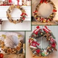 thumbnail image 7 of NOGIS Grapevine Wreath Set, 2 Pieces Natural Vine Branch Wreath Christmas DIY Rattan Wreath Garland for Christmas Holiday Craft Wedding Decor (12 in), 7 of 7