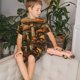 thumbnail image 4 of Balery Vintage Cloud Mushroom Conjunto de Pijama Infantil de Manga Corta con Estampado – Ropa de Dormir de Algodón Suave-Medium, 4 of 6