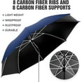 thumbnail image 4 of Beach Umbrella with Clamp, 360 ° Adjustable UPF50+ Umbrellas for Beach Chair(Chair Not Included), 4 of 10