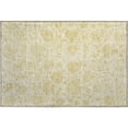 thumbnail image 2 of Addison Rugs Mayfield Premium Machine Washable Transitional Damask Gold Rectangle Rug, 1'8" x 2'6", 2 of 6