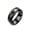 Black 10, variant on Color Changing Temperature Mood Ring Stainless Steel Thermometer Ring Displays 24 to 39C Emotion Color Shift Fashion Jewelry Gift for Men Women 1 Piece