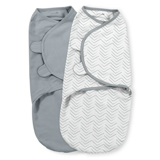 Summer SwaddleMe 2pk Swaddle Herringbone