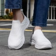 thumbnail image 7 of Rumpra Women’s Hands Free Slip On Walking Sneakers, Lightweight Breathable Non Slip Shoes for Work Travel Gym Casual, 7 of 7
