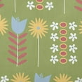 thumbnail image 2 of 18" x 18" Simply Daisy Daisy May's Garden Indoor/Outdoor Pillow, Apple Green Qty 1, 2 of 6
