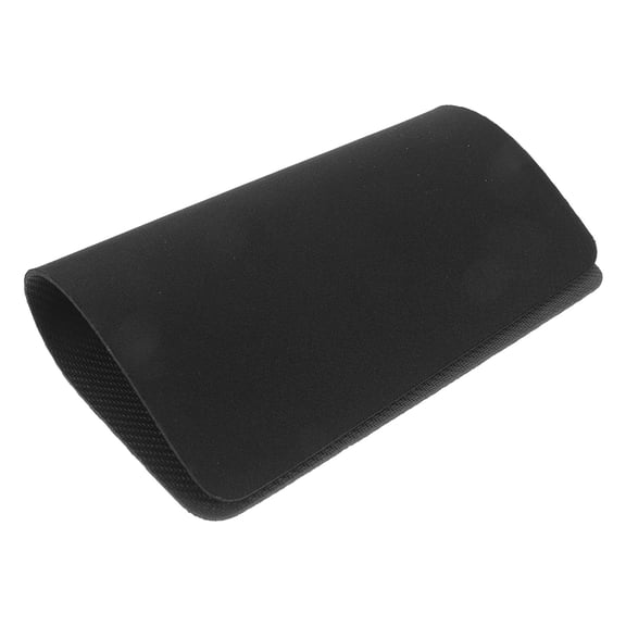 Luxshiny Black Mouse Pad Ergonomic Design Nonslip Rubber Base for Work