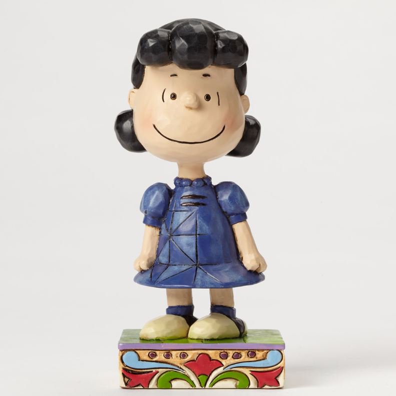 Jim Shore Peanuts Little Miss Fussbudget Lucy Personality Pose Figurine