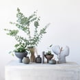 thumbnail image 3 of Bloomingville Y Shaped Terra-cotta Abstract Vase, Grey, 3 of 10