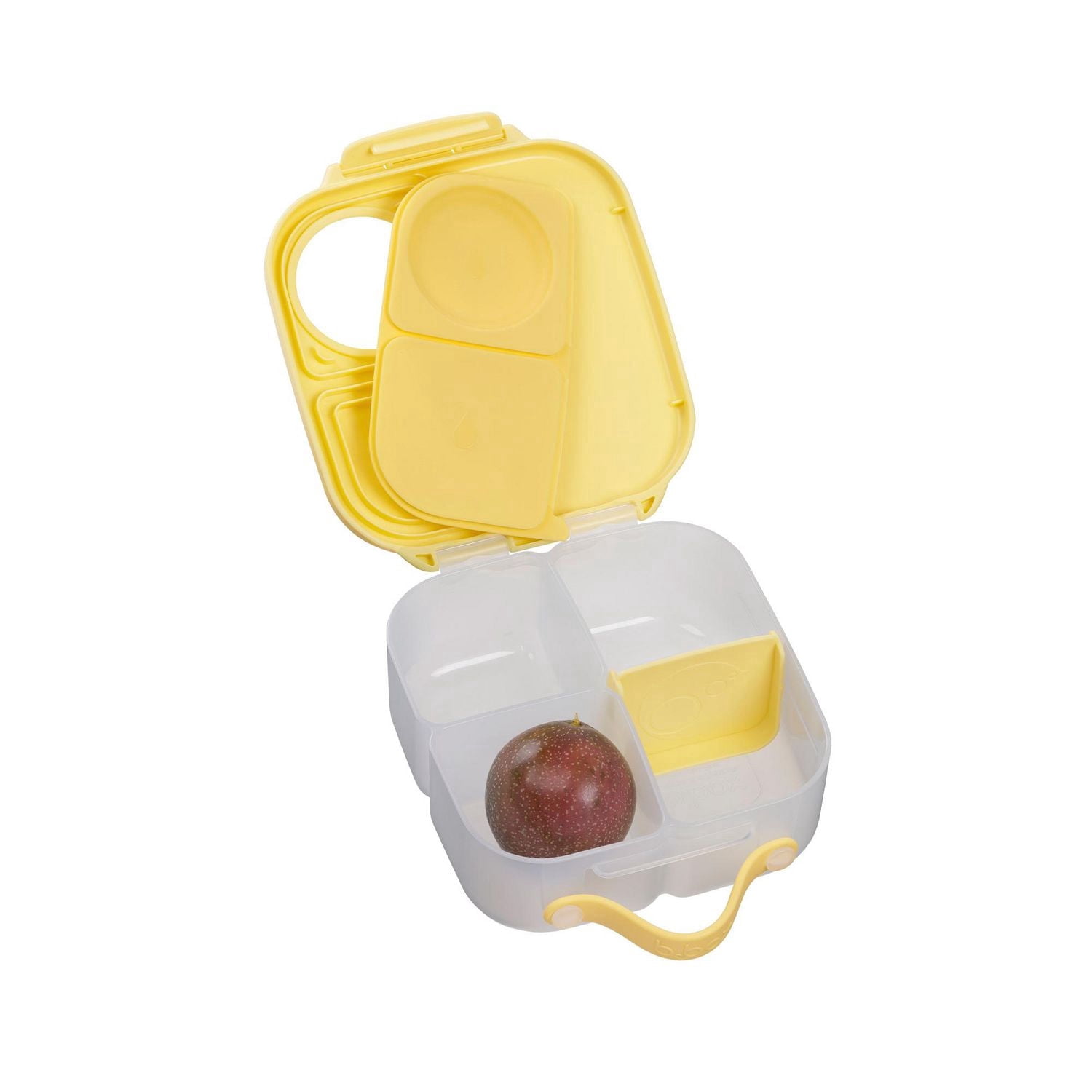 b.box - Mini Lunch Box for Kids: Lightweight Bento Box, Lunch Snack Container with 2 Leak Proof Compartments. Ages 3+ School Supplies, BPA Free