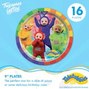Teletubbies Party Decorations Tableware Starter Set for 16 Guests
