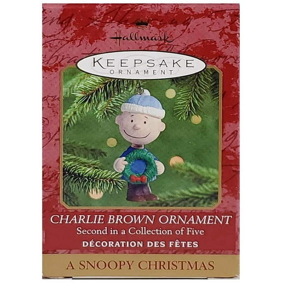 Snoopy 2000 Hallmark Ornement A Christmas Charlie Brown Série No 2