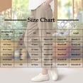 thumbnail image 3 of DeHolifer Girls Pants Cotton Linen Elastic Waisted Solid Color Straight Leg Summer Lightweight Loose Comfy Pants,8 Years, 3 of 7