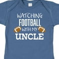 thumbnail image 4 of Inktastic Watching Football with My Uncle Boys or Girls Baby Bodysuit, 4 of 5
