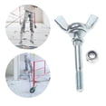 thumbnail image 4 of Drywall Stilt Replacement Parts Screw Heel Bracket Leg Straps for Stilts 1pcs Screw, 4 of 7