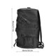 thumbnail image 5 of 2024Bolsa de pesca plegable cilíndrica de gran capacidad, mochila para aparejos de pesca, bolsas de almacenamiento de viaje, color negro, 5 of 5