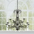 thumbnail image 3 of Livex Lighting Daphne 15 Light Foyer Chandelier in English Bronze, 3 of 12
