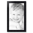 thumbnail image 2 of ArtToFrames 16" x 28" Satin Black Reverse Step Picture Frame, 16x28 inch Black Wood Poster Frame (WOM-1419), 2 of 8