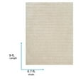 thumbnail image 4 of Livabliss x Our PNW Home Cascade Global Striped Area Rug,6'7" x 9',Light Brown, 4 of 10