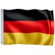 thumbnail image 1 of Banderas Del Campeonato Europeo De Fútbol 2025 Bandera De Alemania Ojales Metálicos Bandera Duradera Poliéster Jardín Exterior Interior Países Para La Decoración De Fiestas En Bares Y Jardines, 1 of 8