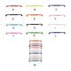thumbnail image 4 of Qarigey Cordón para gafas, accesorio de fijación para gafas deportivas profesionales, accesorios de cordón, correa para gafas para exteriores Cadenas y cordones para anteojos Azul oscuro Qarigey AP010536-12, 4 of 6