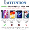 thumbnail image 2 of Funda de teclado Nanhent Touchpad para Xiaomi Redmi Pad Pro 12.1, 2 of 7
