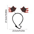 thumbnail image 3 of Halloween Pet Headband with Ghost Spider, Glitter Spring Cosplay Hair Hoop for Dogs Cats, Cute Holiday Costume Accessory for Halloween Party Photo Props(E), 3 of 5