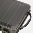 thumbnail image 3 of Estuche de señuelo reversible Caja de almacenamiento de plantilla de cebo de plástico de doble cara Caja de accesorios de aparejos de pesca de plástic Verde negro Soledad caja de aparejos de pesca, 3 of 3