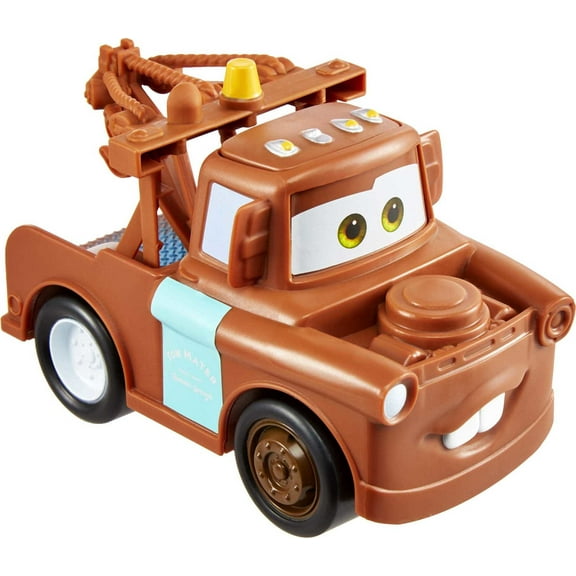 Disney and Pixar Cars Track Talkers Mater, 5.5-In Sound Effects Vehicle