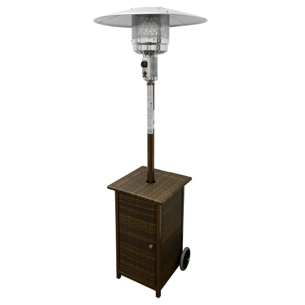 Hiland Square Wicker Patio Heater
