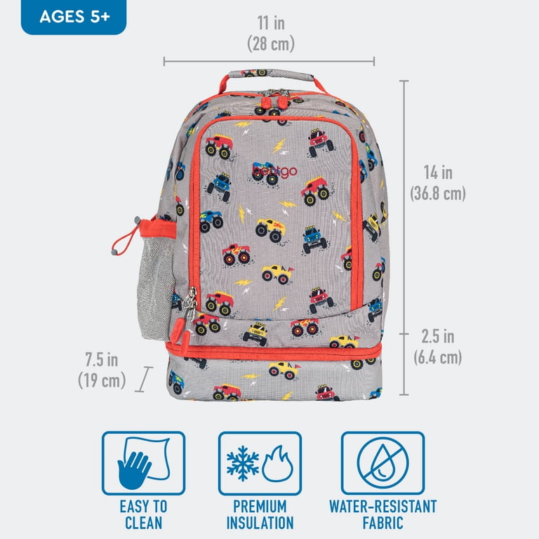 16 kids backpack dimensions Buy Genie Kitty 20L Navy Blue Online combining functionality with a playful style theyll love. Little Chicken Patched Rainbow Backpack