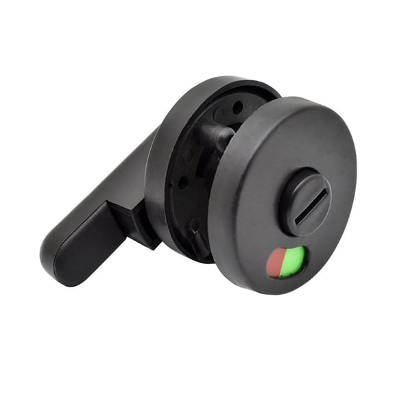 Black Indicator Bolt Vacant Engaged Bathroom Privacy WC Toilet Door Lock