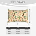 thumbnail image 4 of Sikiie Groovy American Western Footwear Print Plush Pillow Cover, Wrinkle-proof and Stain-resistant Pillow Protector without Pillow Core, Home Decoration-14"x20", 4 of 6
