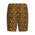thumbnail image 2 of Lsque Snake Skin Mens Sleep Pajama Shorts,Short Pajama Pants, Cotton Ultra-Soft Knit-XX-Large, 2 of 9