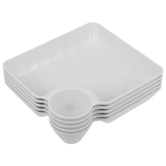 Niceauty Japanese Style Plate Set Plastic 5pcs