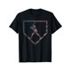 thumbnail image 2 of Kids Vintage American flag Baseball USA T-Shirt Trendy Cotton Tops Short Sleeve, Street Short Sleeve Tee, Comfort Tee, Casual Summer Tee, Must-have Fashionable Tee, 2 of 7