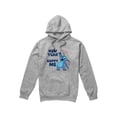 thumbnail image 1 of Lilo & Stitch Chandail à Capuchon Homme Nouvel An, Happy Me, 1 of 4