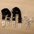 thumbnail image 4 of YWMJZEU 2pcs Baby Safety Anti-Tip Straps Wall Fastener - Flat TV Child Protection, for, 4 of 5