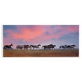 thumbnail image 3 of Stupell Industries Wild Horses Running at Pink Sunset Meadow Wall Plaque Design by PHBurchett, 3 of 5