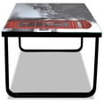 thumbnail image 3 of vidaXL Table Basse avec Cabine Téléphonique Dessus en Verre Imprimé, 3 of 5