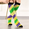 thumbnail image 2 of LSQii Fun Socks for Women Cozy Breathable Printed Cotton Knitted Fashion Novelty Crazy Mid Calf Sports Socks Gifts Carnival Red, 2 of 4