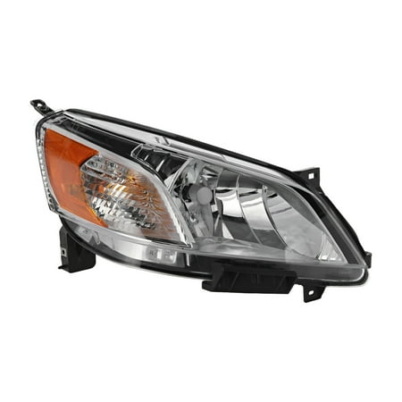 KarParts360 For Nissan NV200 2013-2021 Headlight Assembly Passenger Side | Clear And Amber Lens | With Bulbs | Replacement For NI2503225 | 26010-3LM0A