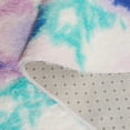 thumbnail image 5 of SAFAVIEH Rainbow Jaki Solid Shag Area Rug, Rainbow/Multi, 5' x 8', 5 of 7