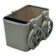 thumbnail image 2 of Caja de almacenamiento para reposabrazos de coche, soporte para dispositivos, portavasos para taza de agua, doble taza Copa doble Beige Sharpla Almacenamiento de pañuelos de auto, 2 of 7