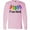 AD-Pink, variant on Inktastic Feliz Navidad Rainbow Holiday Lights Long Sleeve T-Shirt